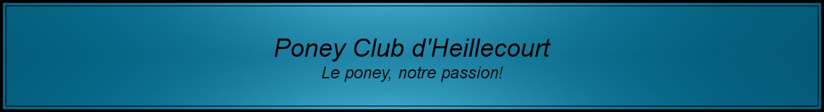 Poney Club d'Heillecourt